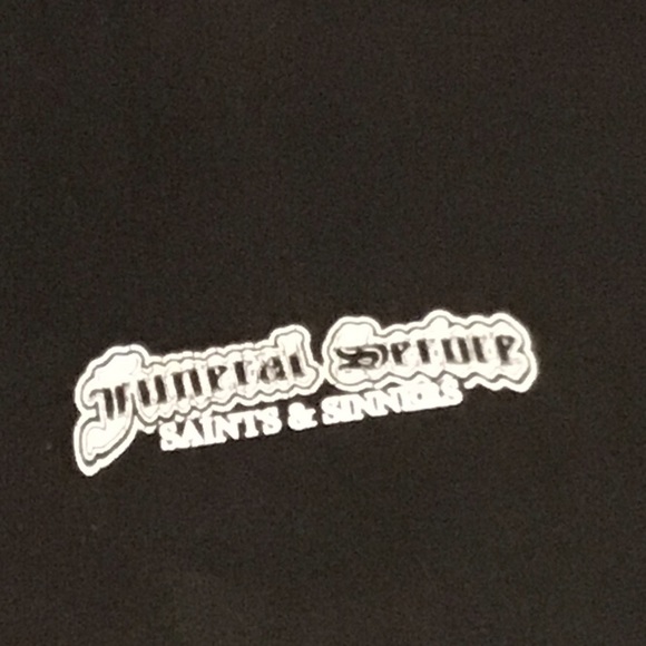 Funeral Servce Saints & Sinners t-shirt, RARE collector’s item, size XL - Picture 7 of 8
